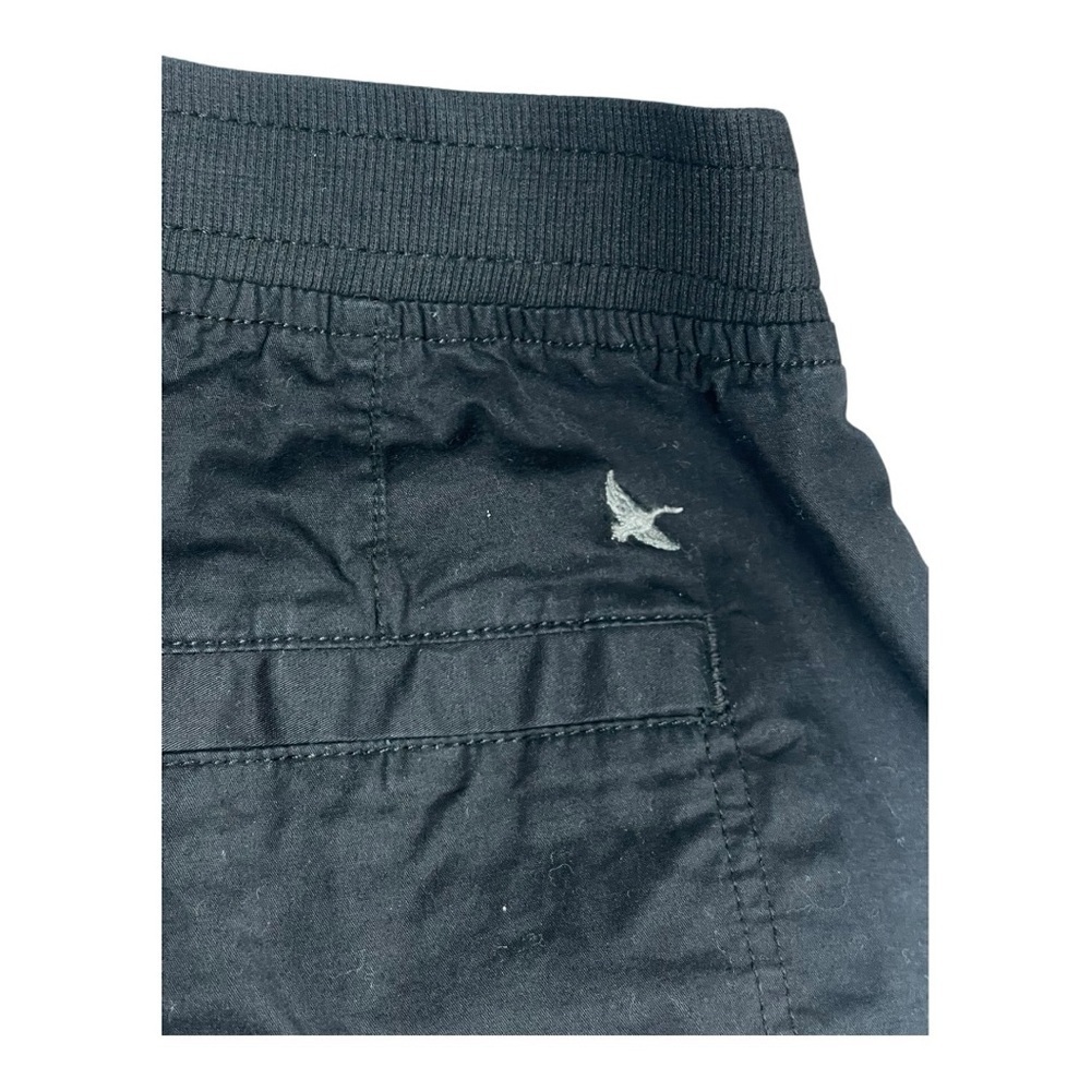 Eddie Bauer LAID-BACK TWILL JOGGER in Black Size 4 Pull-on style elastic waist - Picture 4 of 9